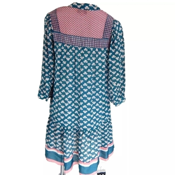 Label Ritu Kumar Butterfly Printed Dress - Picture 3 of 3